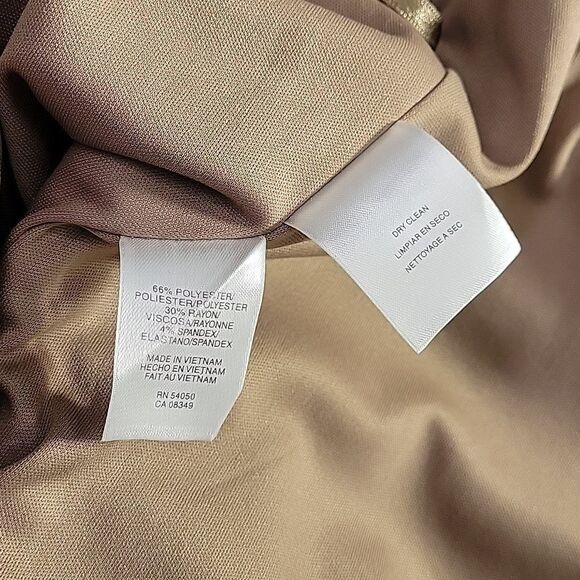 EVAN-PICONE DRAPED NECKLINE SLEEVELESS SHEATH DRESS - Picture 13 of 13